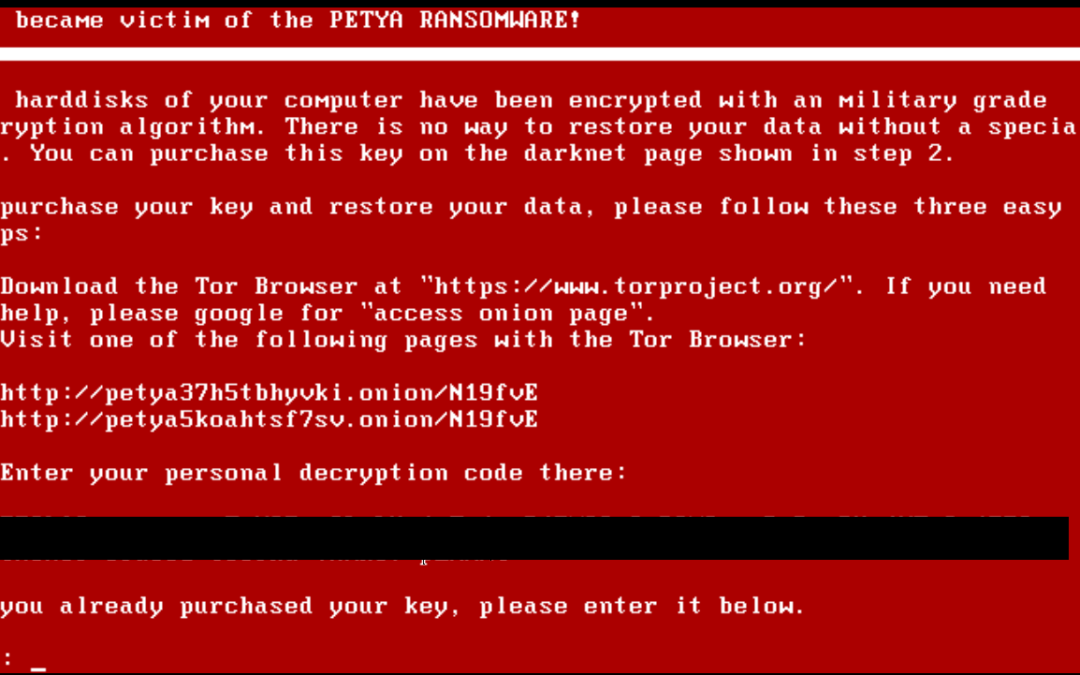 Petya ransomware outbreak: Here’s what you need to know
